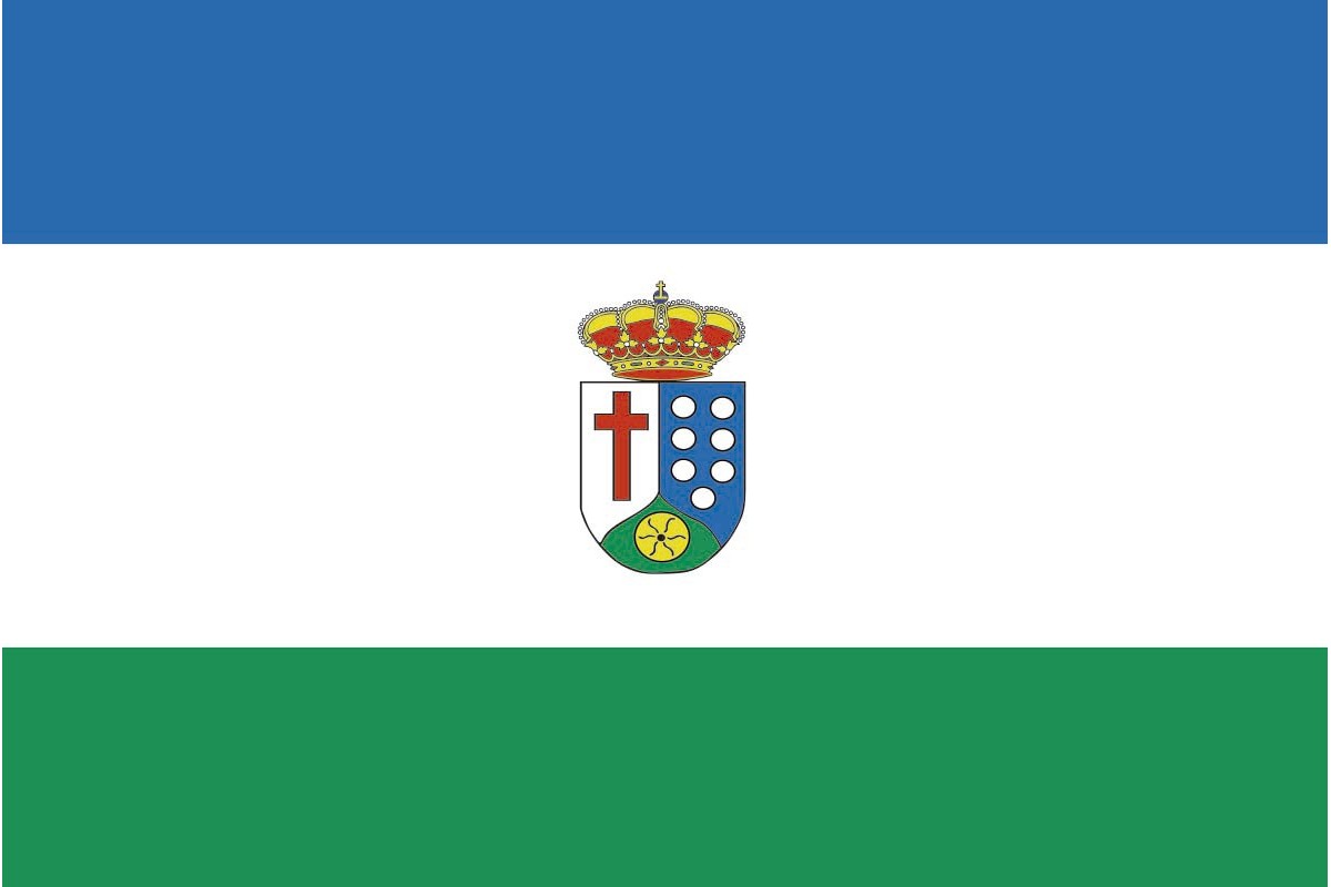 Bandera de Santa Cruz de Bezana de alta calidad para exterior Bandera de Santa Cruz de Bezana de alta calidad para exterior