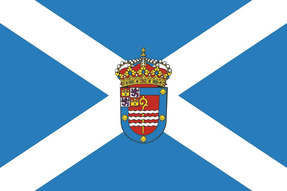 Bandera de despacho de Nigrán de alta calidad