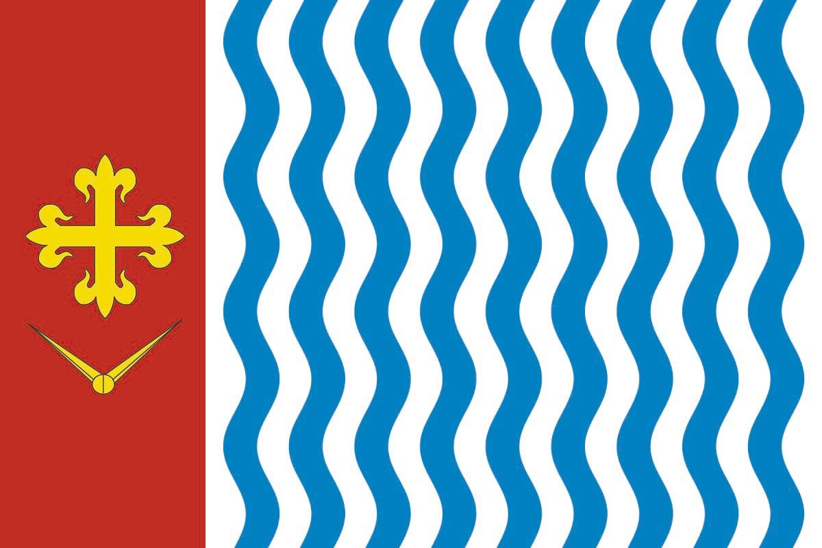 Bandera de despacho de Ramirás de alta calidad Bandera de despacho de Ramirás de alta calidad