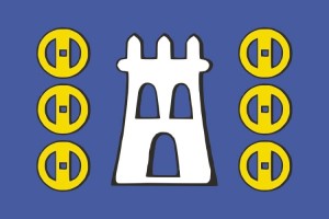 Bandera de despacho de Rodeiro de alta calidad