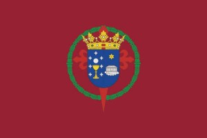 Bandera de despacho de Santiago de Compostela de alta calidad