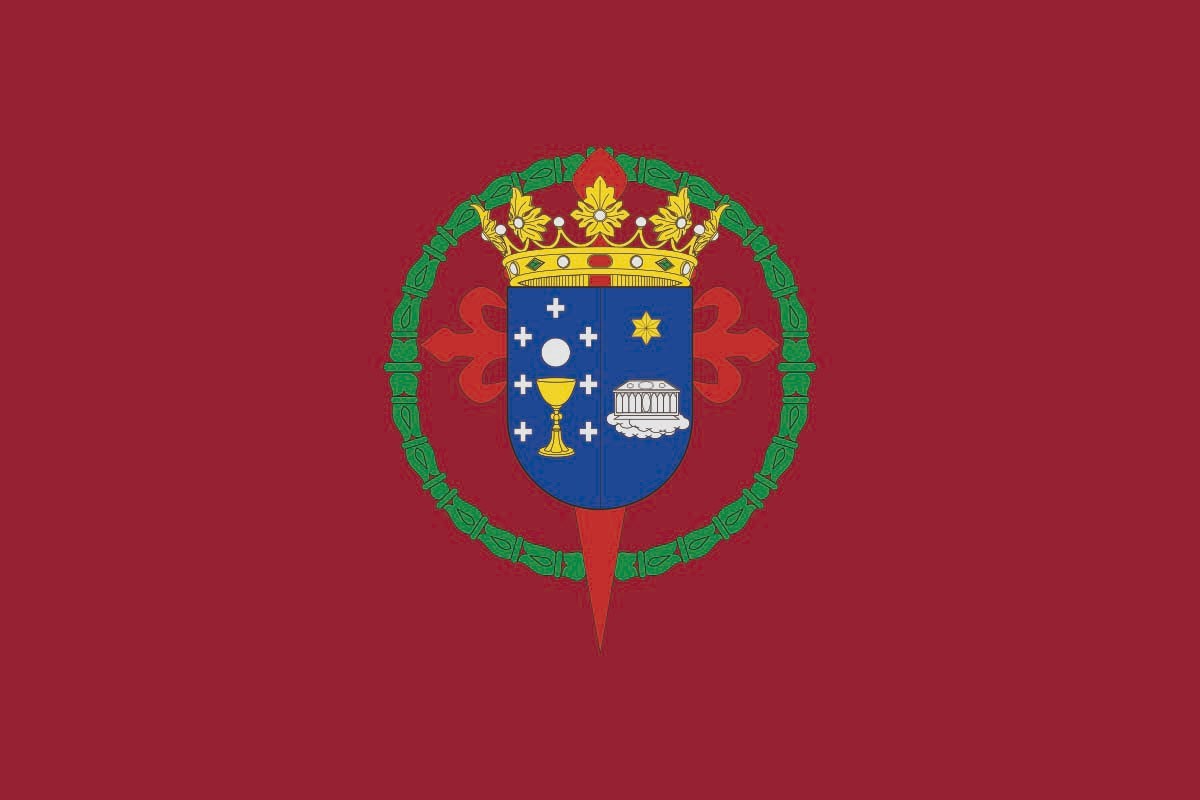 Bandera de despacho de Santiago de Compostela de alta calidad