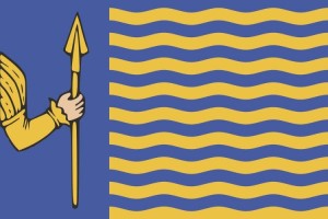 Bandera de despacho de Sanxenxo de alta calidad Bandera de despacho de Sanxenxo de alta calidad