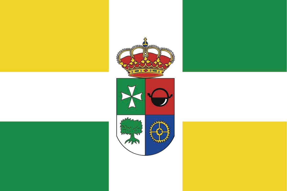 Bandera de Valdeolea de alta calidad para exterior