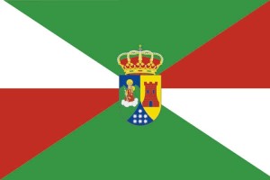 Bandera de Valdeprado del Río de alta calidad para exterior 123