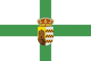 Bandera de despacho de Herrera del Duque de alta calidad Bandera de despacho de Herrera del Duque de alta calidad