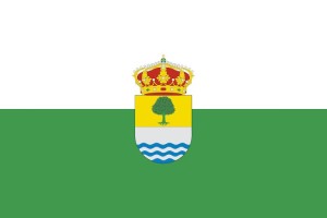 Bandera de despacho de Robledollano de alta calidad