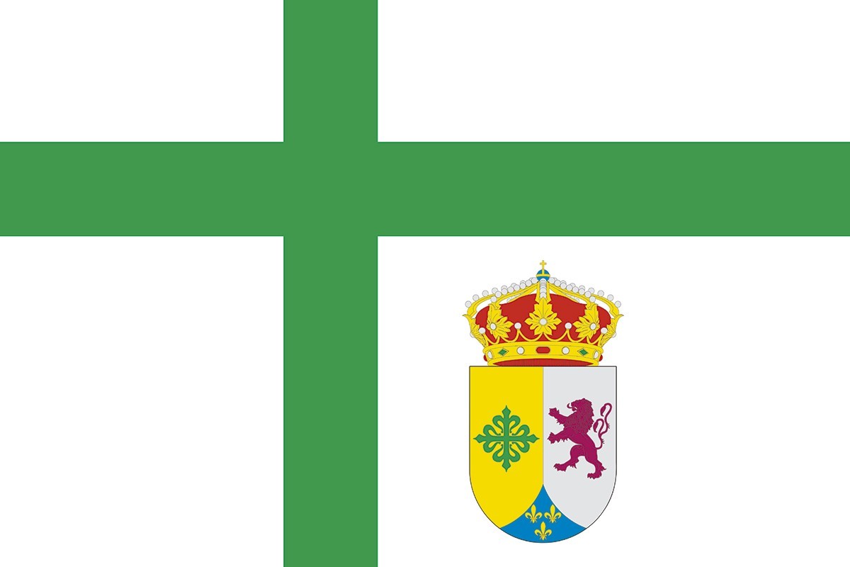 Bandera de despacho de Villa del Rey de alta calidad