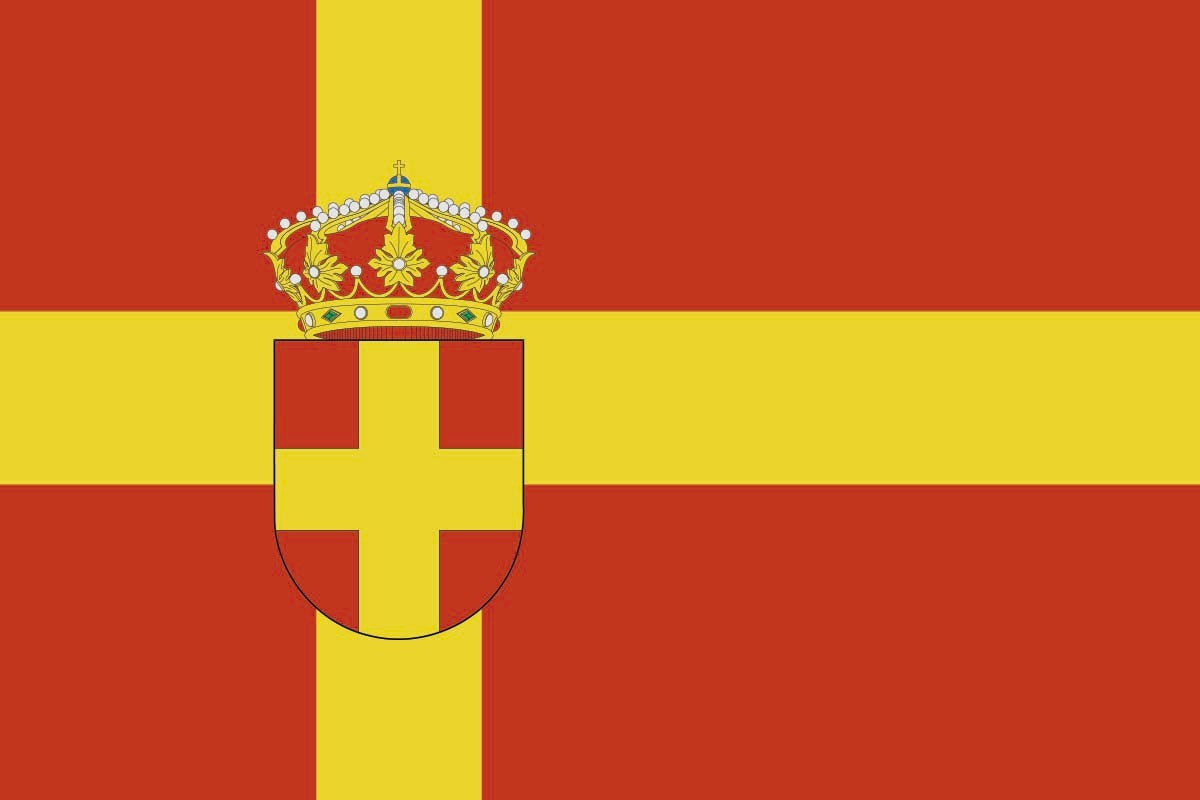 Bandera de despacho de Castañeda de alta calidad