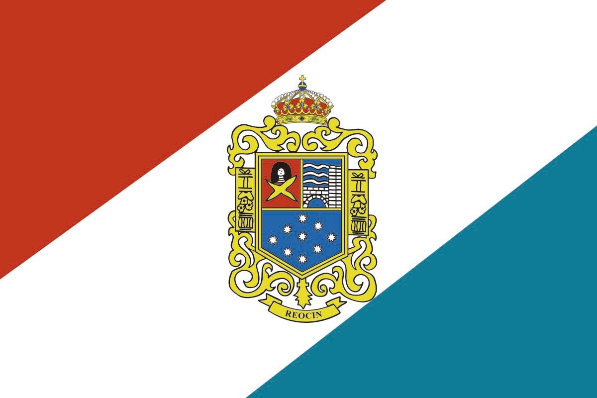 Bandera de despacho de Reocín de alta calidad