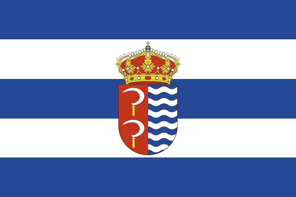 Bandera de despacho de Rozas de Valdearroyo de alta calidad Bandera de despacho de Rozas de Valdearroyo de alta calidad