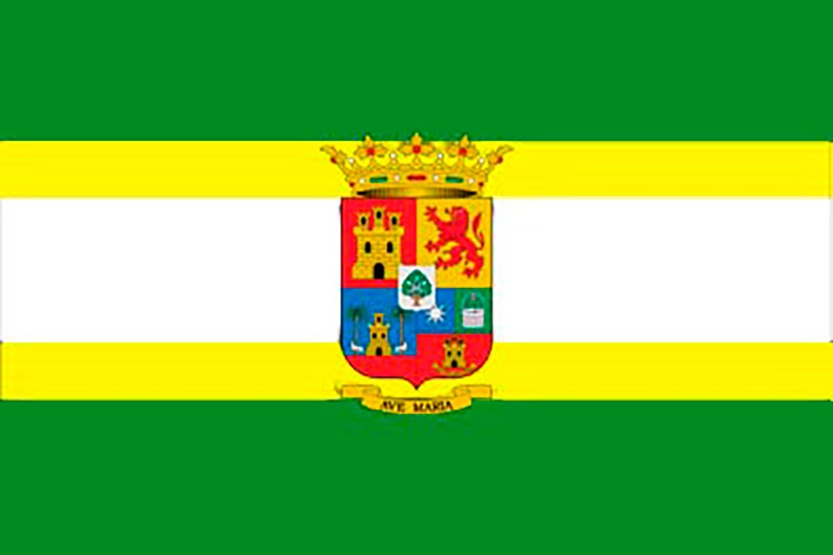 Bandera de despacho de Teror de alta calidad