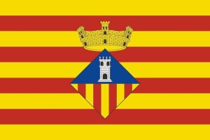 Bandera de despacho de Santa Eugènia de alta calidad