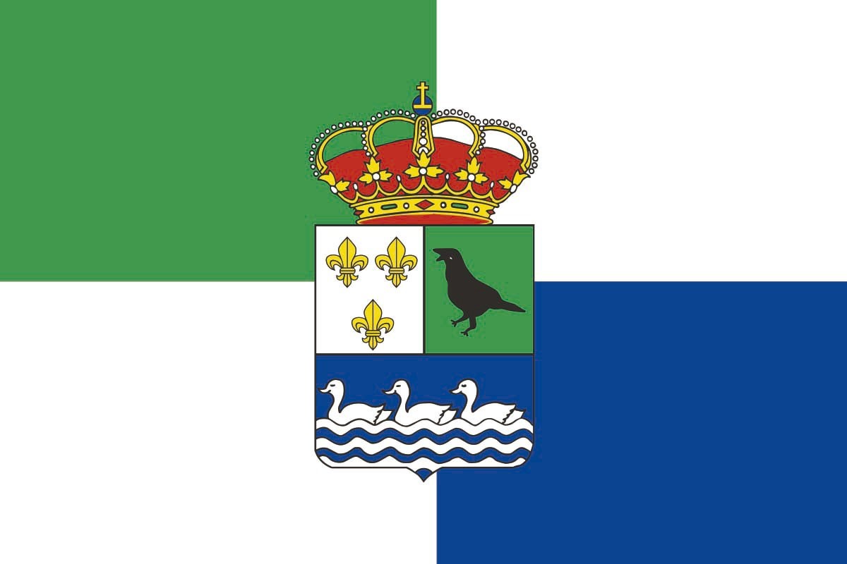 Bandera de despacho de Colunga de alta calidad