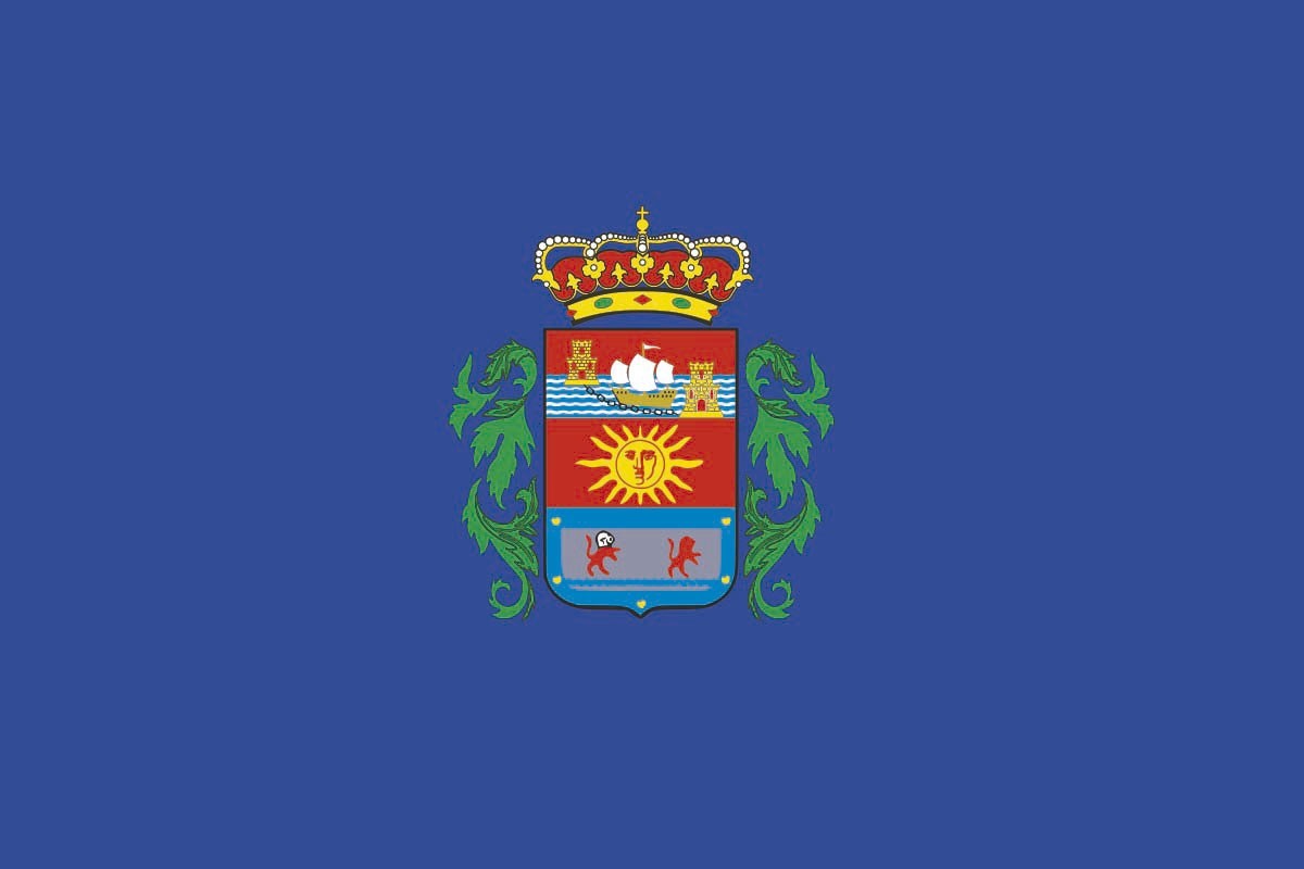 Bandera de despacho de Corvera de Asturias de alta calidad