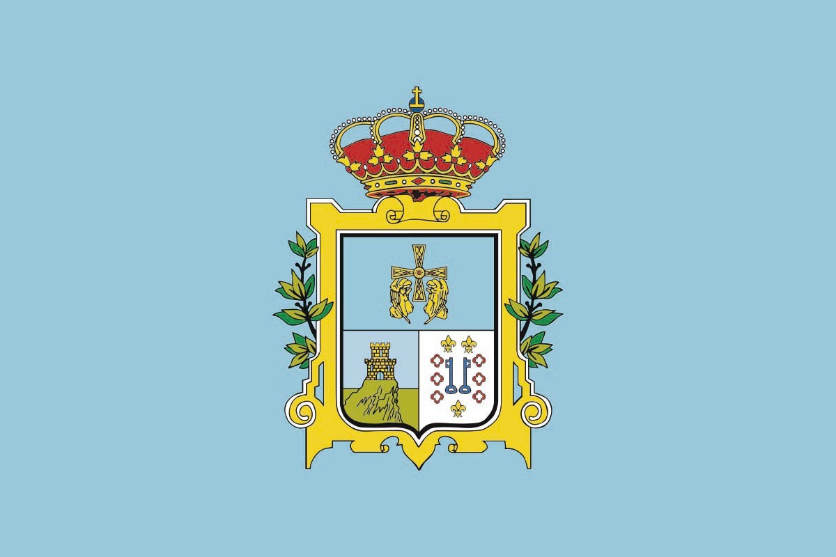 Bandera de despacho de Quirós de alta calidad