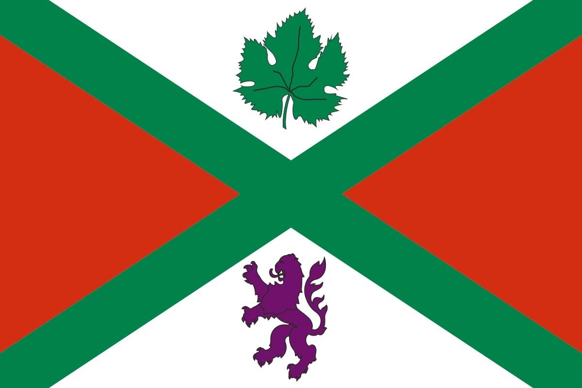 Bandera de despacho de Alcudia de Monteagud de alta calidad