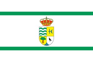 Bandera de despacho de Benalauría de alta calidad