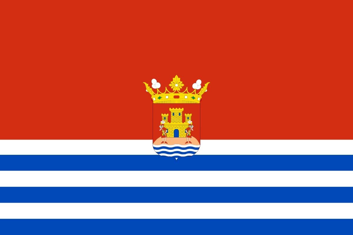 Bandera de despacho de Cartaya de alta calidad