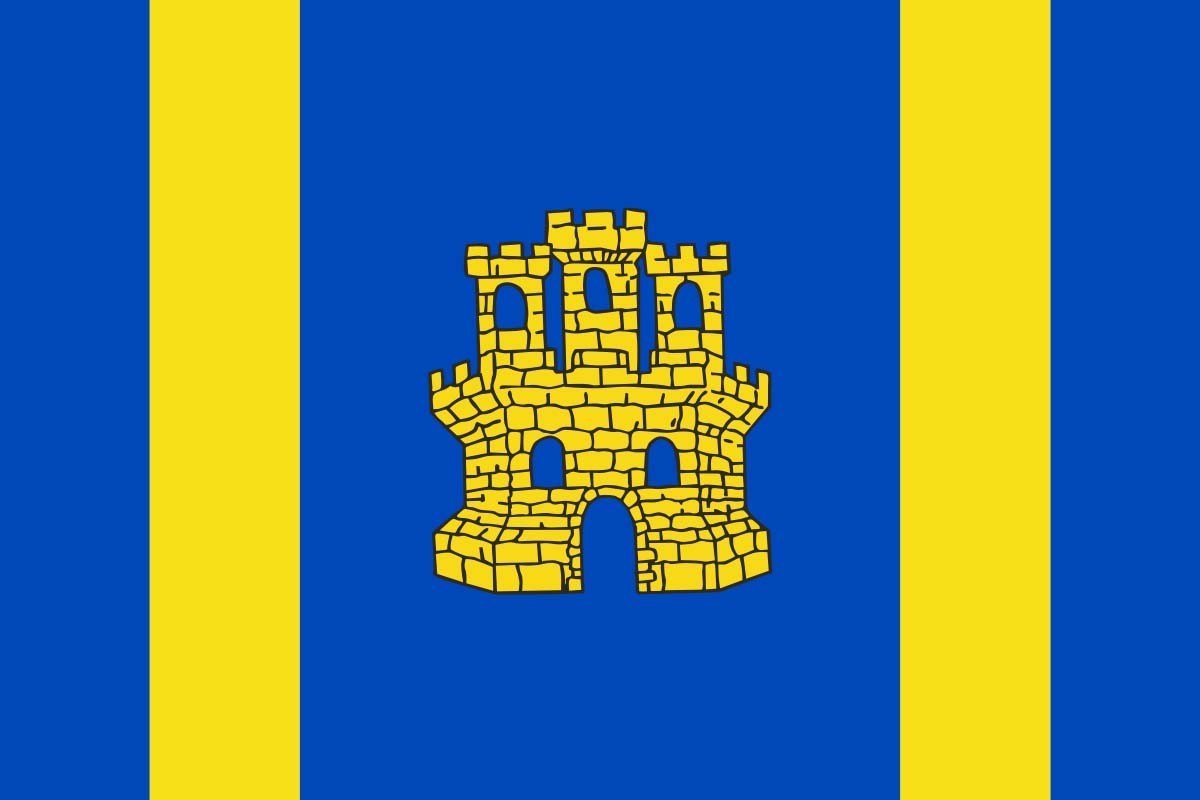 Bandera de despacho de Guardia de Jaén de alta calidad