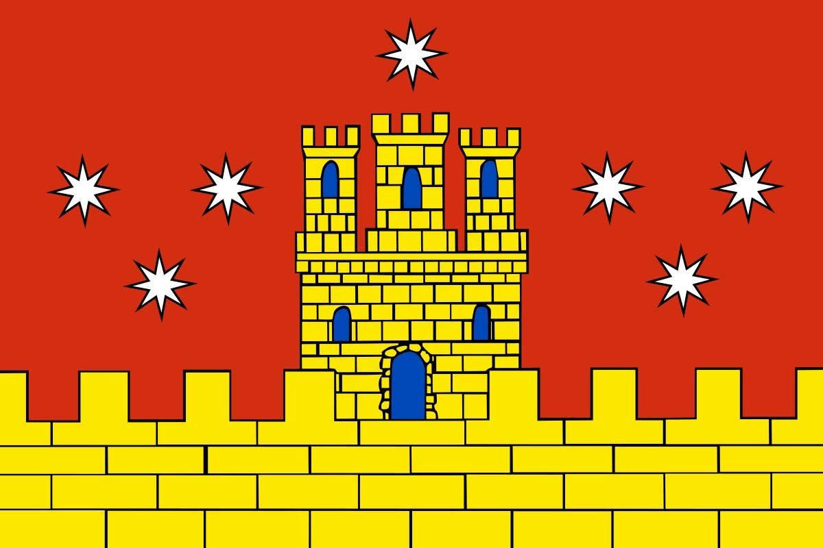 Bandera de despacho de Pedroche de alta calidad