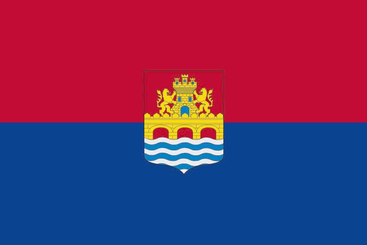 Bandera de Balmaseda de alta calidad para exterior