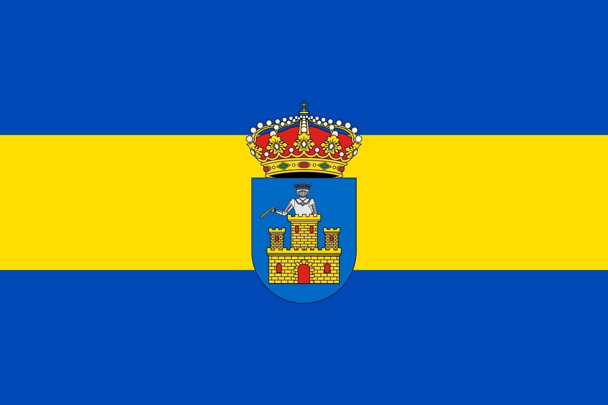 Bandera de despacho de Villarrasa de alta calidad