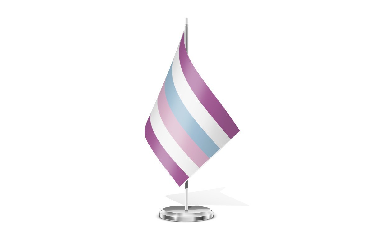 Bandera de mesa Bigenero