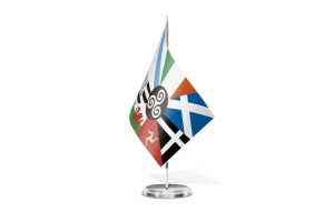 Bandera de mesa 7 Naciones Celtas 123