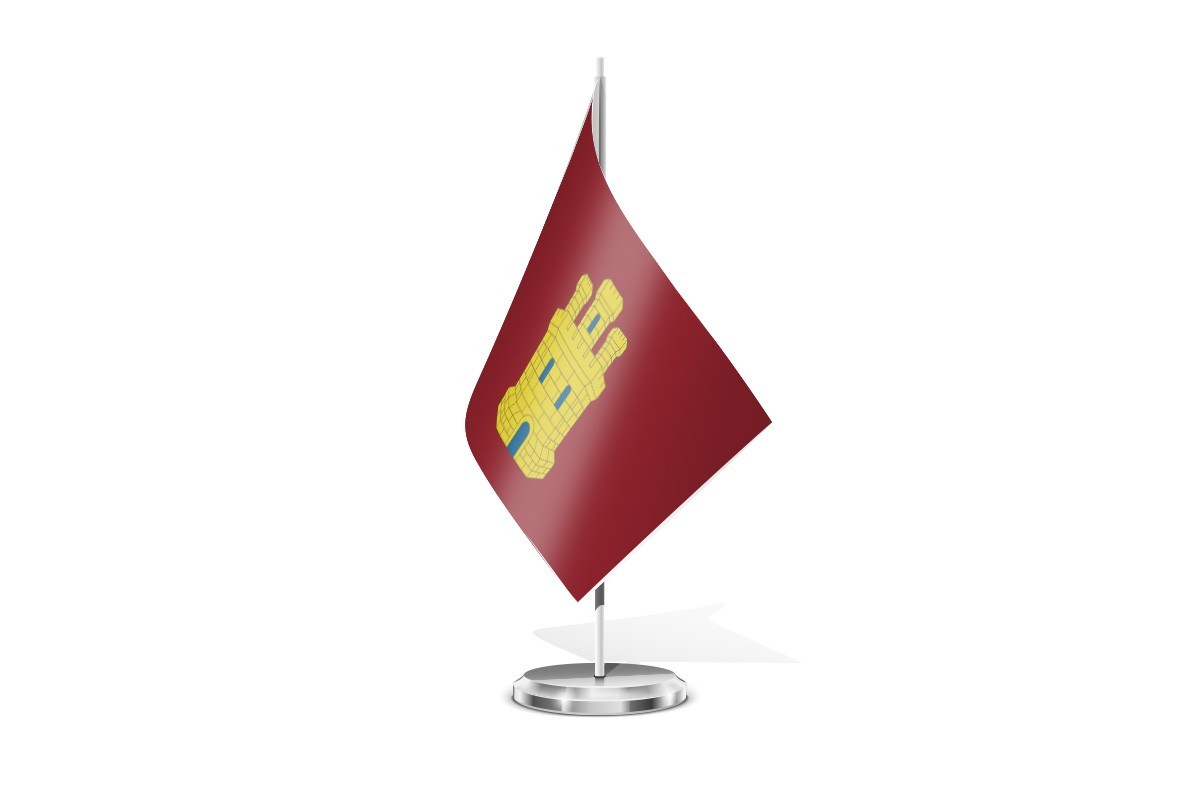 Bandera de mesa Castilla Histórica