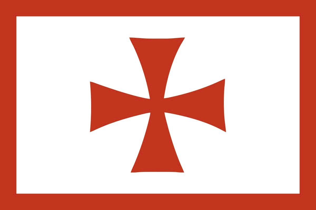 Bandera de mesa Cristiana