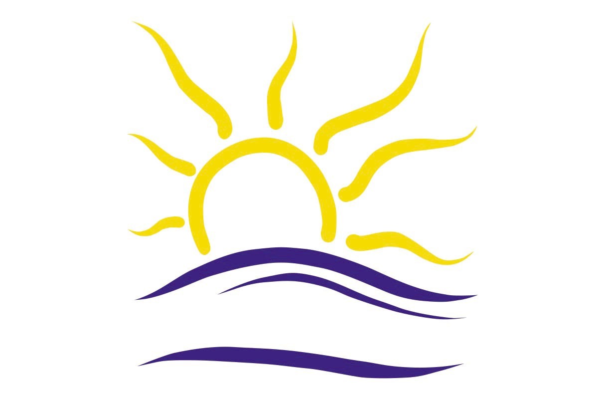 Bandera de mesa naturista