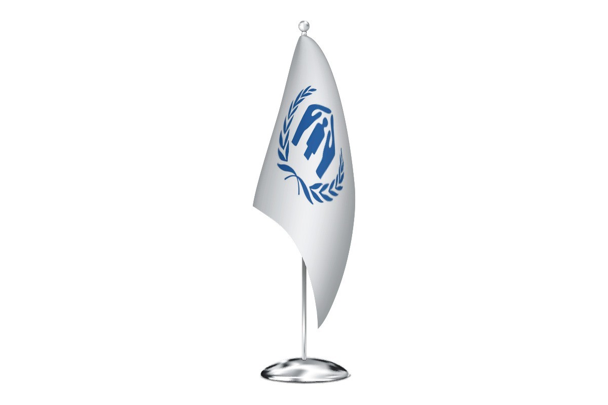 Bandera de despacho de Acnur