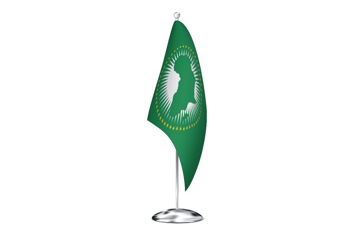 Bandera de despacho de Unión Africana