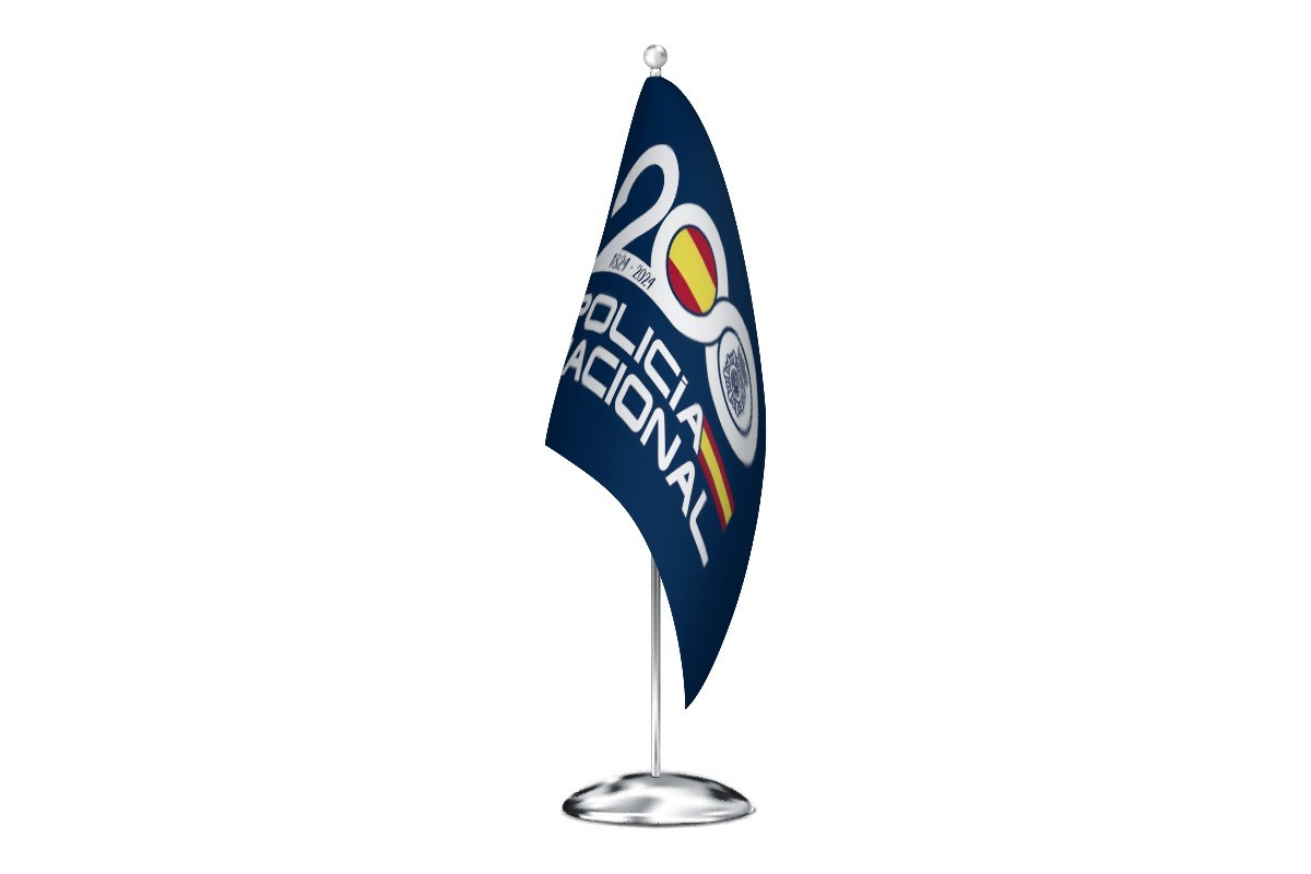 Bandera de despacho Policia Nacional 2024