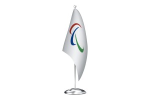 Bandera de despacho paralímpica 123