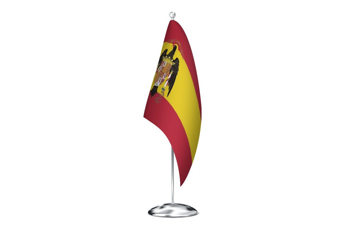 Bandera de despacho España Águila 1945-1977