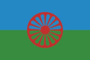 Bandera de despacho Romani-Gitana