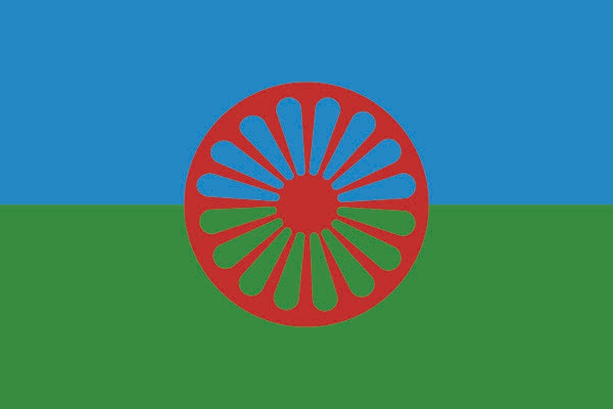 Bandera de despacho Romani-Gitana