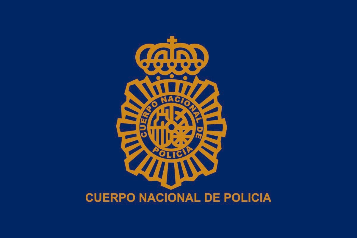 Bandera de despacho de la policía nacional