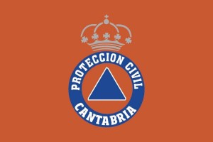 Bandera de despacho protección civil Cantabria