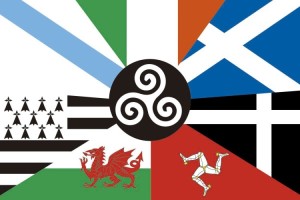 Bandera de despacho 7 Naciones Celtas