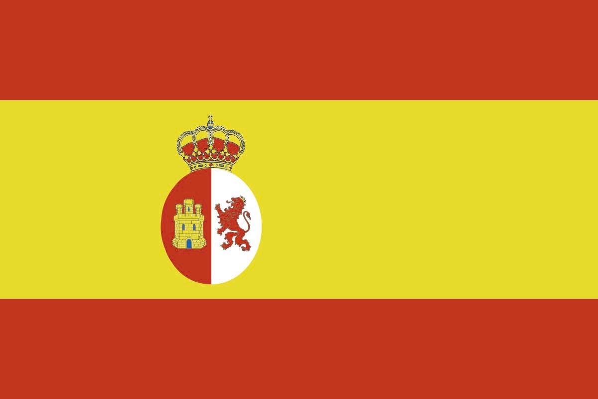 Bandera de despacho España 1793-1931 de alta calidad Bandera de despacho España 1793-1931 de alta calidad
