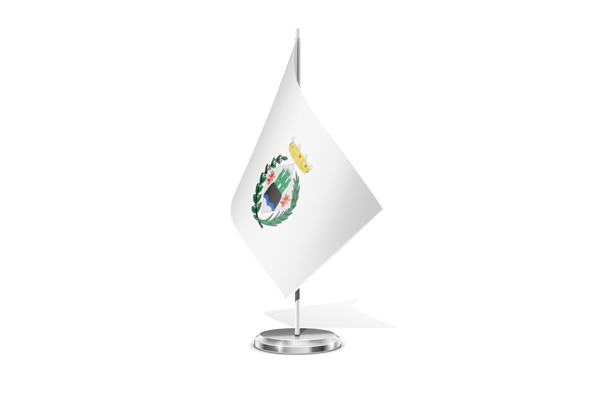 Bandera de mesa de Balsareny
