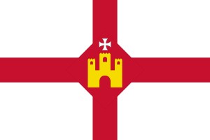 Bandera de Sitges de alta calidad para exterior 123