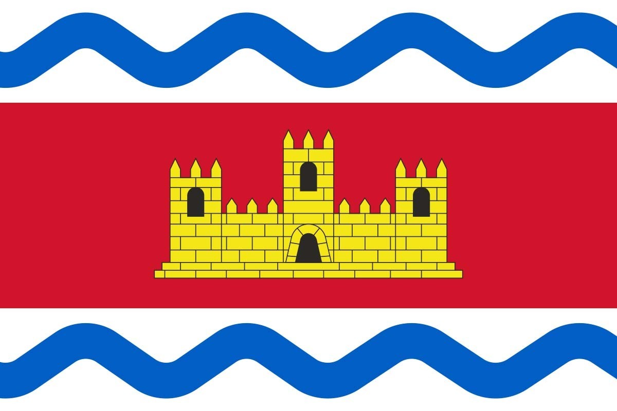 Bandera de Cofrentes de alta calidad para exterior Bandera de Cofrentes de alta calidad para exterior