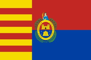 Bandera de Elche de alta calidad para exterior 123