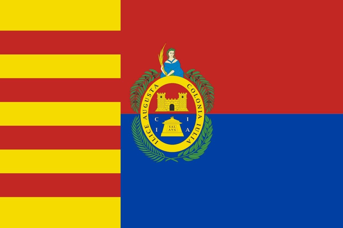 Bandera de Elche de alta calidad para exterior Bandera de Elche de alta calidad para exterior