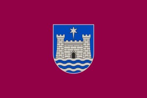 Bandera de Gandia de alta calidad para exterior 123