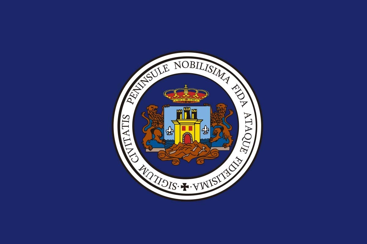 Bandera de Peníscola de alta calidad para exterior Bandera de Peníscola de alta calidad para exterior